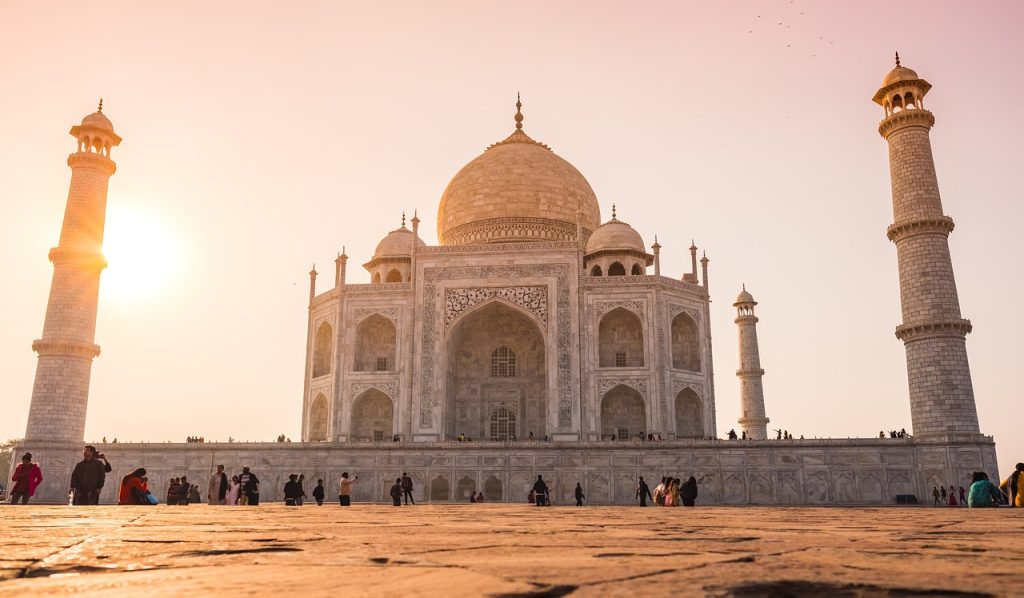 A view of the Taj Mahal, India. India Blockchain Week 2024 will be held in Bangalore.